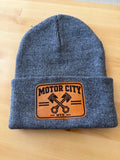 Leather-Look DTF Beanie