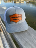 Great Lakes Veteran Leather Patch Hat | Richardson 112